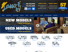 Tablet Screenshot of lassoerv.com